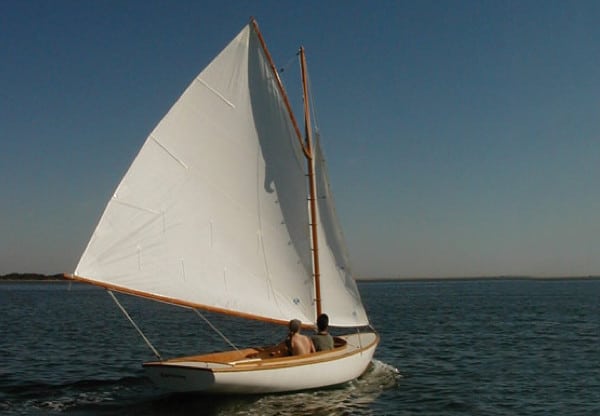 The Baybird sailboat designed by Starling Burgess