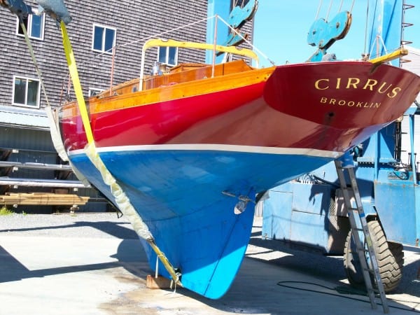 CIRRUS, a Herreshoff Fishers Island-31 - Brooklin Boat Yard