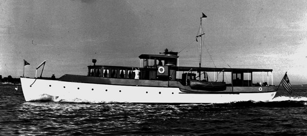 motor yacht KALMIA in 1938