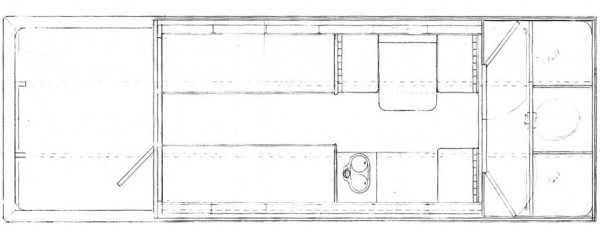 Trailerable Houseboat Design Arrangement-plan_b