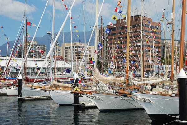 The Australian Wooden Boat Festival in Hobart