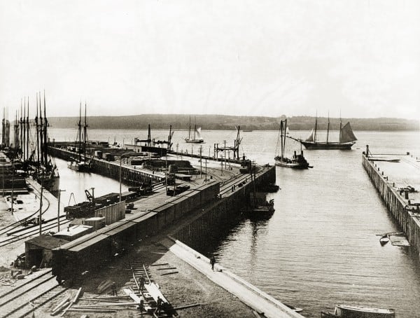 Stockton Harbor in Stockton Springs, ME, 1906. LB2013.21.372