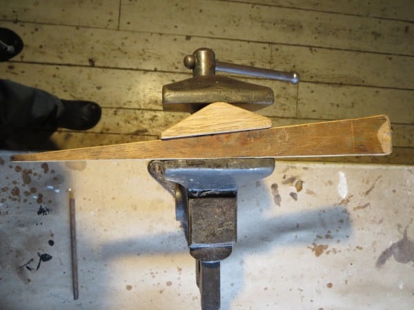 Vise Block for Clamping angled wood pieces