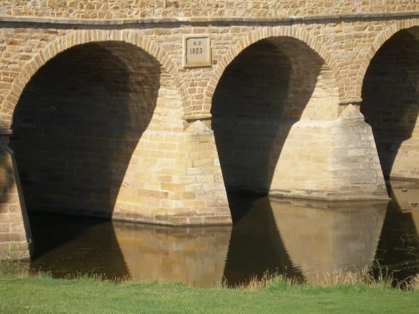 Tasmania Derwent River Historic Bridge