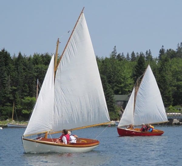 Fish boats are a bigger version of these 12-1/2 footers.