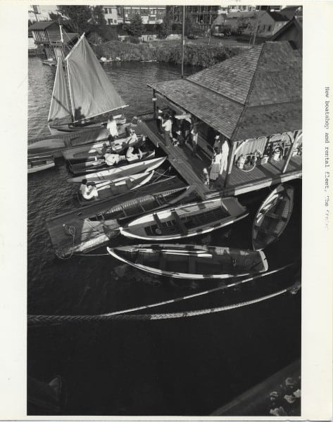 Judie Romeo - IMAGE F_1983 boatshop and rental fleet 1983