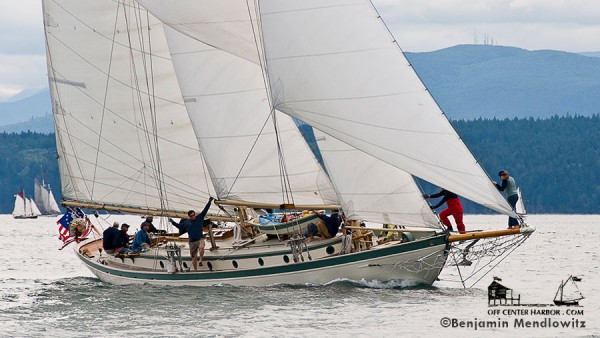 Schooner Martha under sail