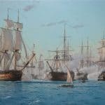 Steven Dews' Painting Battle of the Nile