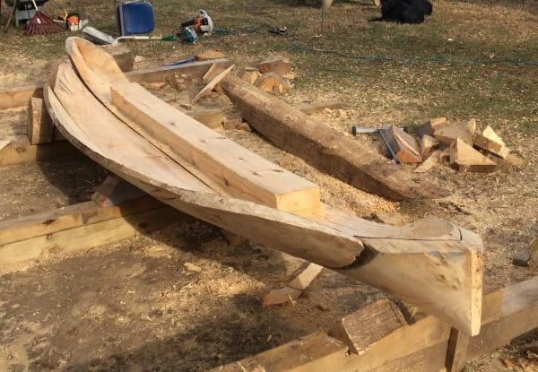 Building a Chesapeake Log Canoe by John Cook 