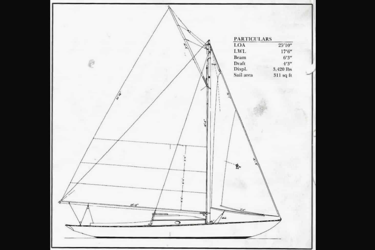dark harbor sailboat plans