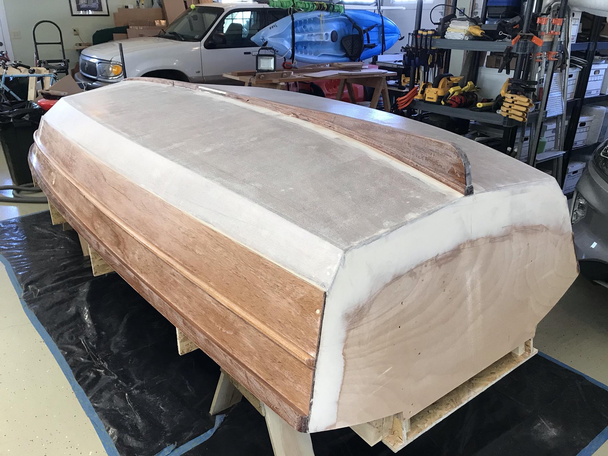 Sanded and ready to prime.